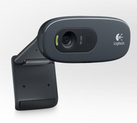 Logitech® C270 HD Webcam - USB - EMEA