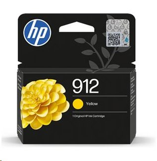 HP 912 - žltá - Atramentová kazeta - 315 strán