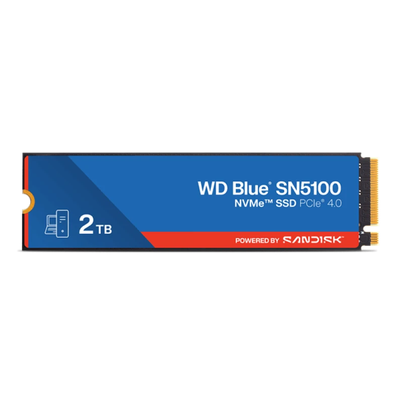 WD Blue SN5100 1TB SSD PCIe Gen4, M.2 2280, NVMe ( r7100MB/s