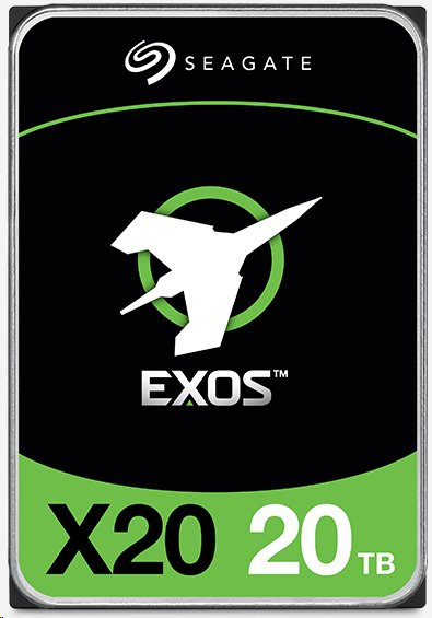Seagate HDD Server Exos X20 512E/4KN 3,5" 20TB 7200RPM 256MB
