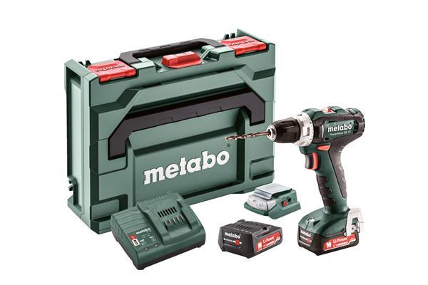 Metabo Set PowerMaxx BS 12+ PA * Aku Vŕtačka so skrutkovačom