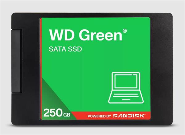 WD Green 250GB SSD SATA III 6Gbs, 2,5" ( r545MB/s)