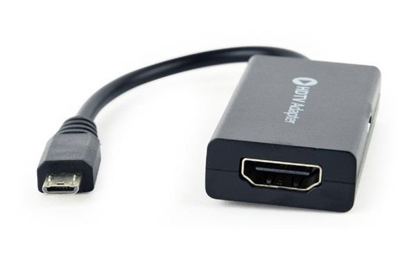 Gembird adaptér HDTV microUSB (M) na HDMI (F) 11-pin MHL pre