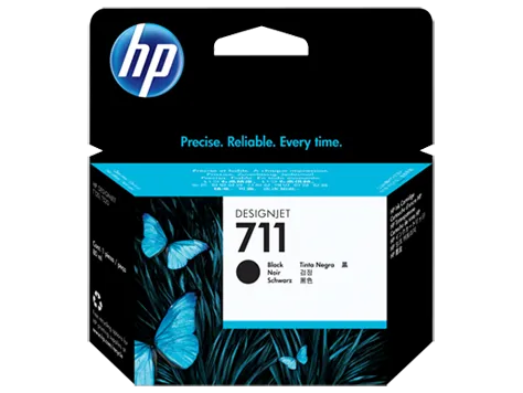 HP náplň č. 711 čierna, 80 ml