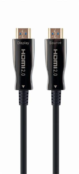 Gembird kábel HDMI High speed (M - M), aktívny, optický (AOC