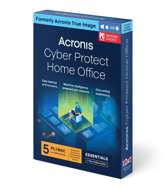 Acronis Cyber Protect Home Office Essentials 5 Computers - 1