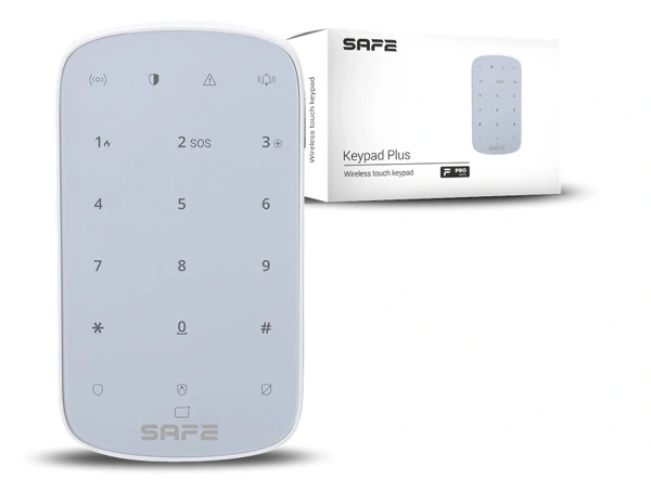 ProSafe Keypad Plus Bezdrôtová dotyková LED klávesnica s RFI
