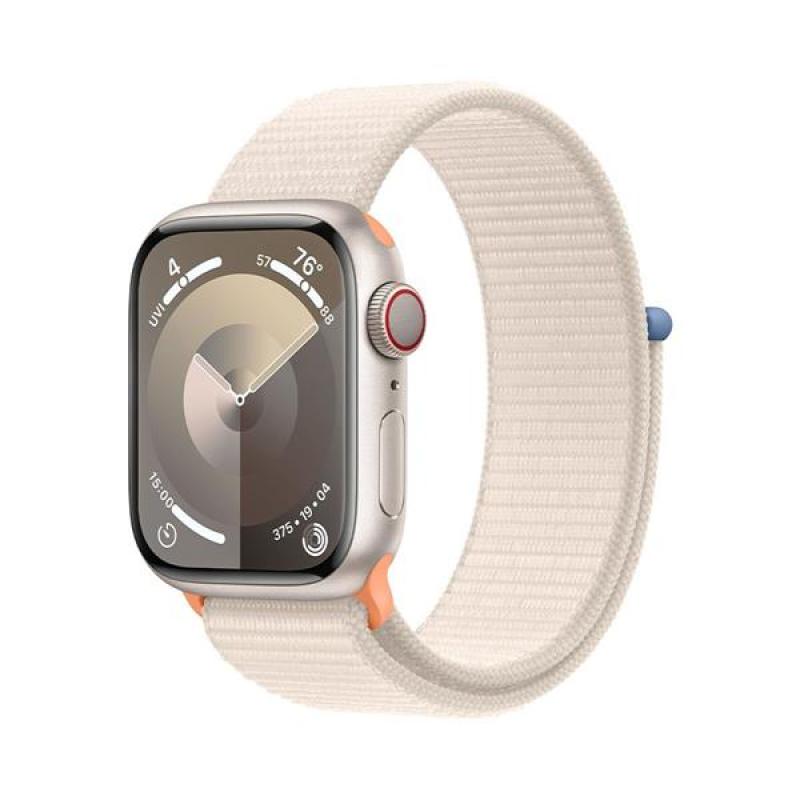 Apple Watch Series 9 GPS + Cellular 41mm Starlight Aluminium