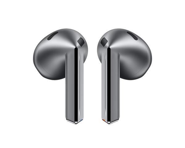 Samsung Galaxy Buds3 bezdrôtové slúchadlá, strieborné