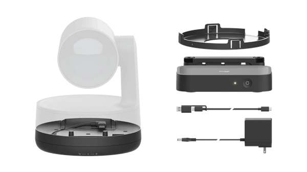 Logitech® Rally Camera Extension Kit-GRAPHITE-USB-PLUGA