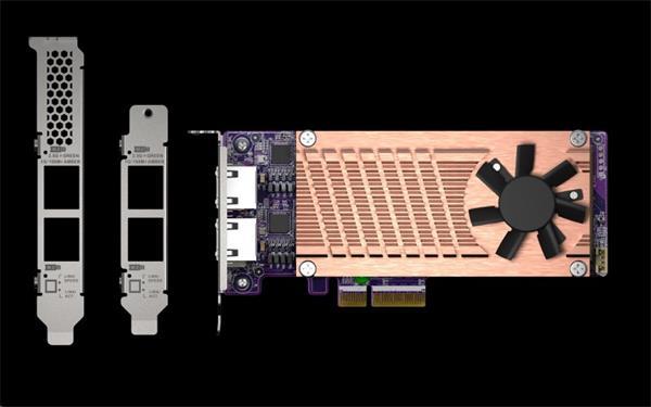 QNAP™Dual-port 2,5 GbE network expansion card + 2 x PCIe 228