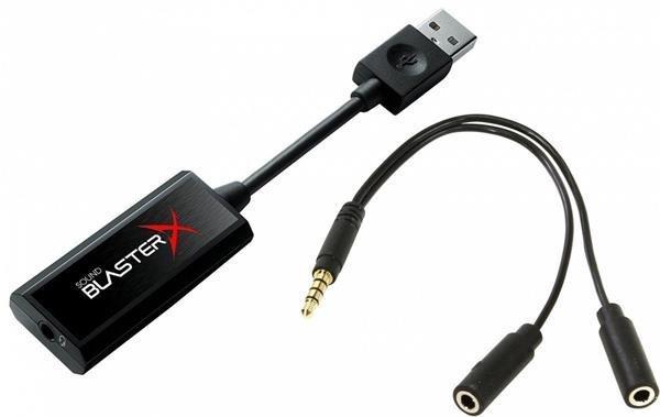 Creative Sound BlasterX G1, 7.1 zvuková karta, slúchadlový z