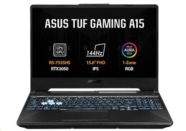 ASUS TUF Gaming A15 FA506NC-HN001W, Ryzen 5 7535HS, 15.6˝ 19