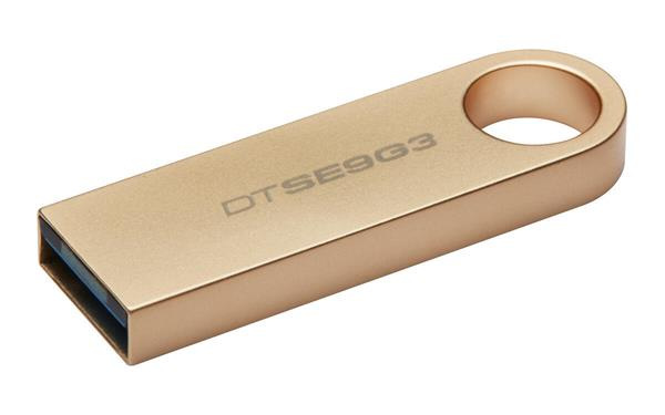 64 GB . USB 3.0 kľúč . Kingston DataTraveler SE9 G3 kovový (