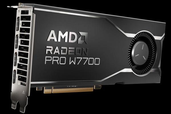 AMD Radeon Pro W7700 16GB GDDR6, 256bit, PCI-E 4, 4x DP, Blo