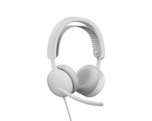 Logitech® Zone Wired 2 - OFF-WHITE - USB - UC