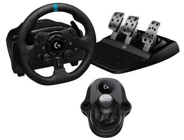 Logitech® G923 SE Racing Wheel and Shifter Combo for PS5, PS