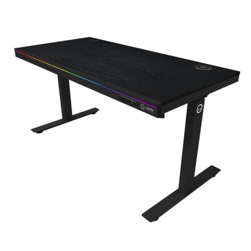 Lorgar DP80W prémiový herný stôl s elektrickým zdvihom, drev