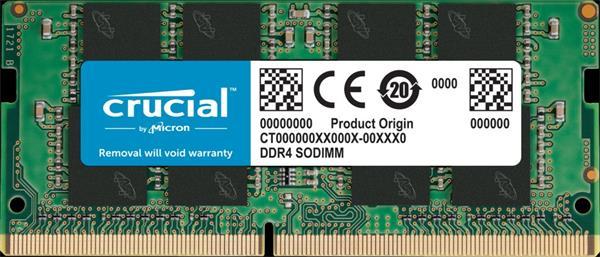 8GB DDR4 3200 MT/s (PC4-25600) CL22 SR x8 Crucial Unbuffered
