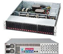 Supermicro® SC216BE16-R920LPB 2U E16chassis 24 x 2,5" hot-sw