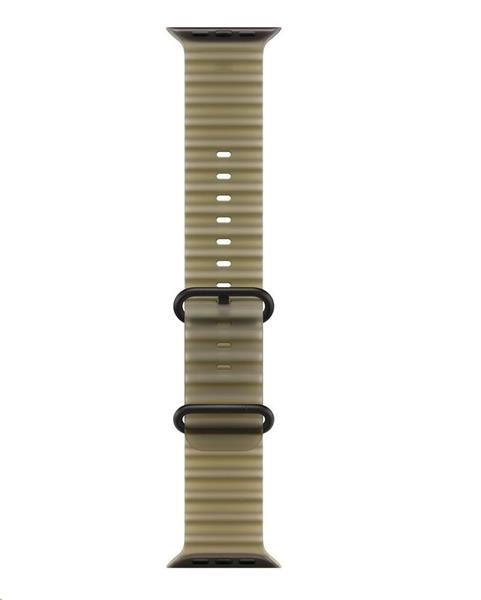 Apple Watch 49mm Titanium Band: Translucent Kelp Ocean Band