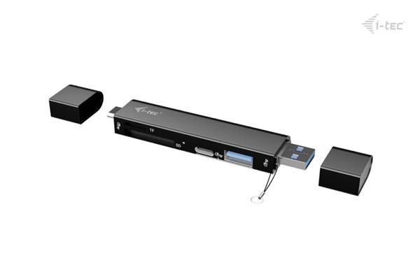 i-tec USB-C/USB-A Dongle SD, TF and 2x USB (1x USB-A, 1x USB