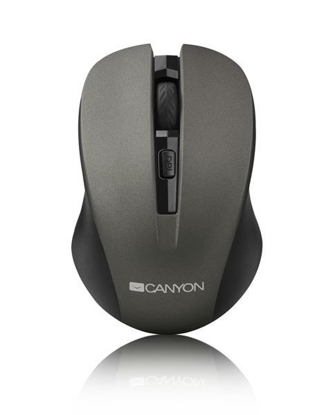 Canyon CNE-CMSW1G, Wireless optická myš USB, 800/1000/1200 d