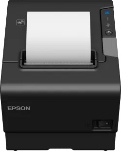 Epson TM-T88VII-112 serial, USB, LAN, buzzer, PS - cierna