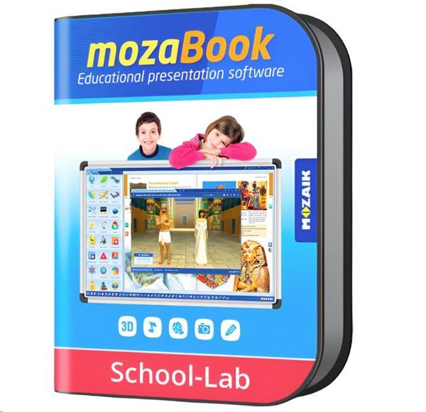 mozaBook SCHOOL-LAB interaktívny vzdelávací software, rocna