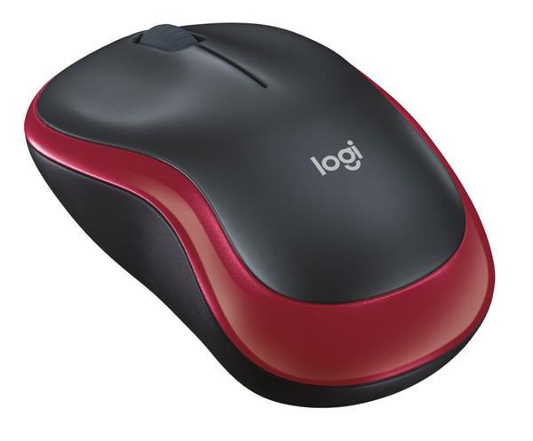 Logitech® M185 Wireless Mouse RED