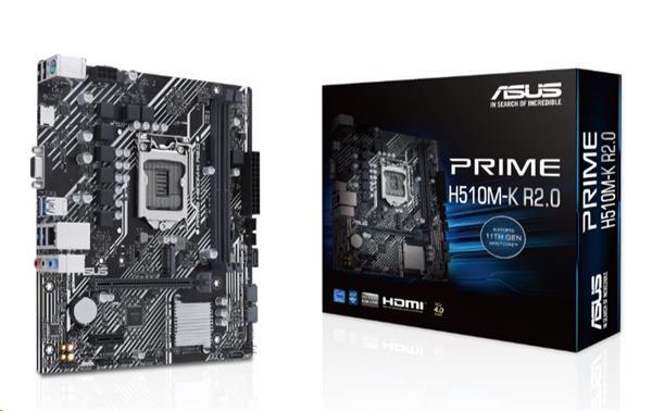 ASUS PRIME H510M-K R2.0 soc.1200 H470 DDR4 mATX M.2 D-Sub HD