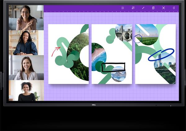 Dell 65 4K Interactive Touch Monitor - P6524QT 163.9 cm (64.