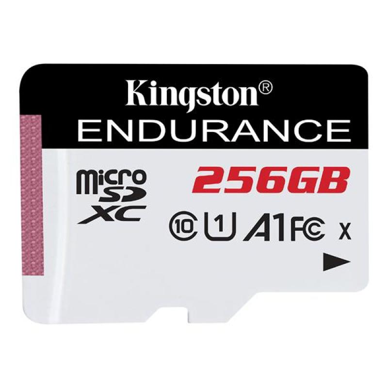 256 GB . microSDXC karta Kingston High Endurance Class 10 UH