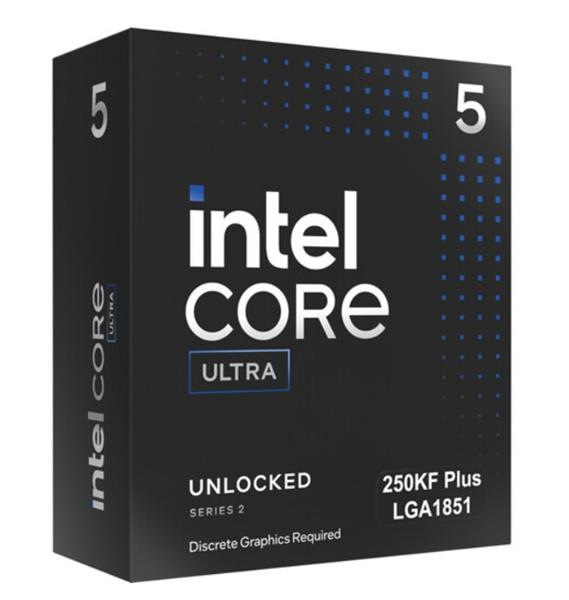 Intel® Core™Ultra 5-250KF Plus processor, 5.53GHz,30MB, LGA1