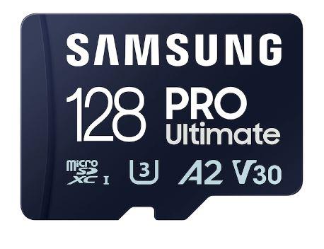 128 GB . microSDXC karta Samsung PRO Ultimate + SD adapter (