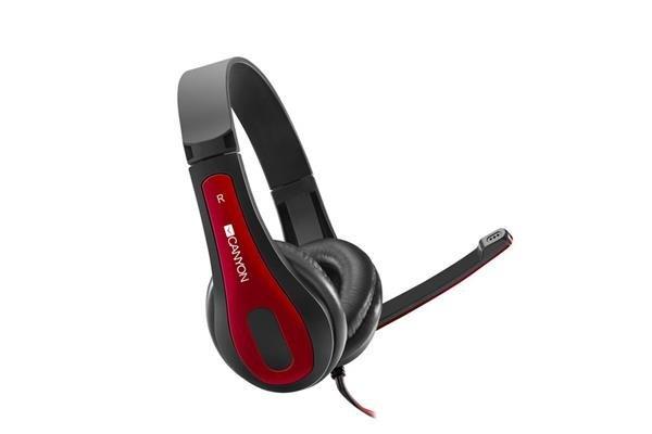 Canyon HSC-1, PC Headset, slúchadla s mikrofónom, 1 x 3.5mm