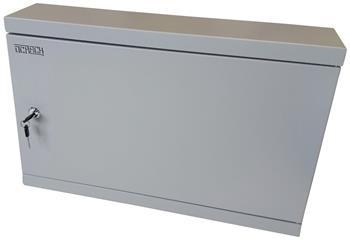 19' Datový rozvaděč 2U 540x350x120mm (na omítku) RAL7035