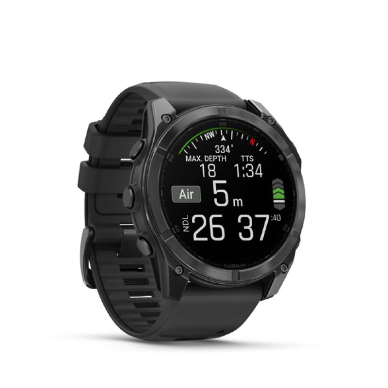 Garmin fenix 8 - 51mm, AMOLED, Slate Gray/Black band