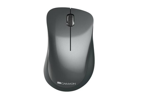 Canyon MW-11, Wireless optická myš Pixart 3065, USB, 1200 dp