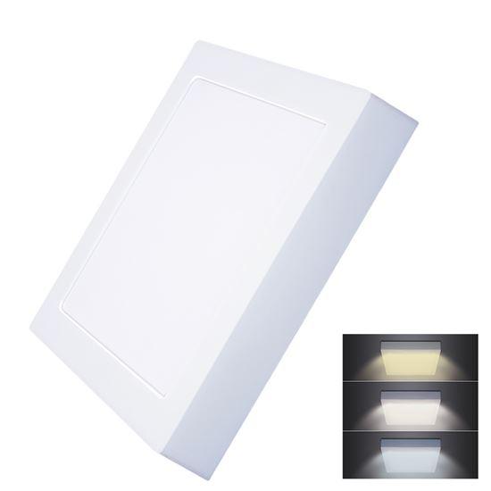 Solight LED mini panel CCT, prisazený, 18W, 1530lm, 3000K, 4