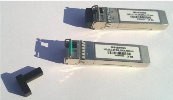 SFP+ WDM transceiver 10GBASE-BX, multirate, SM 10km, TX1330/