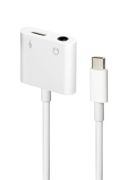Gembird audio adaptér USB-C (F) na stereo 3.5 mm jack (M) +