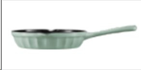 BUYDEEM Liatinová panvica 21 cm, model CP542, Farba zelená