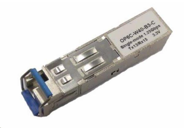 SFP WDM transceiver 1,25Gbps, 1000BASE-SX-BX, MM, 550m (50 i