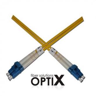 OEM opt. duplex kabel 09/125, LC/LC, LSOH, (OS2), G657A, 0,5