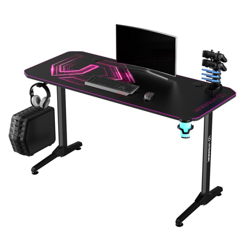 ULTRADESK Herný stôl FRAG - PINK V3