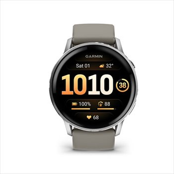 Garmin VENU 4 - 45mm, Silver + Gray