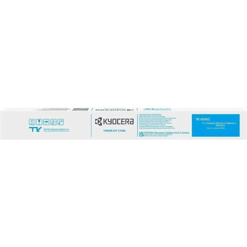 KYOCERA TK-8595C Toner cyan na 24 000 A4 (pri 5% pokrytí), p