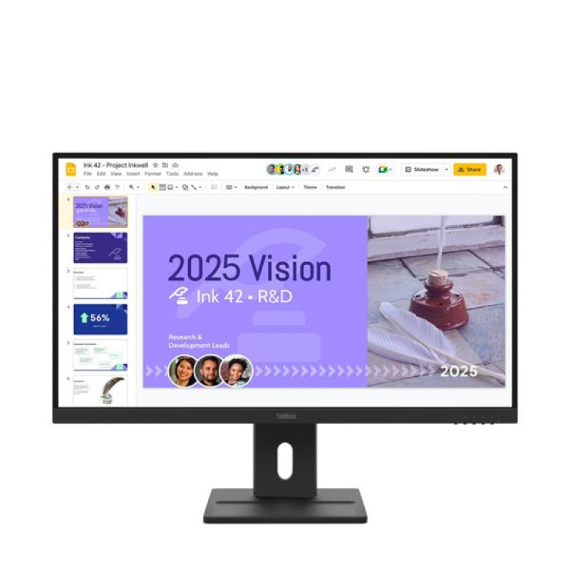Lenovo E27Q-40 27" 2560x1440 QHD 1500:1 350n 4ms HDMI+DP lif