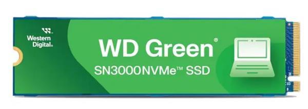 WD Green SN3000 1TB SSD PCIe Gen4 M.2 2280, NVMe ( r5000MB/s